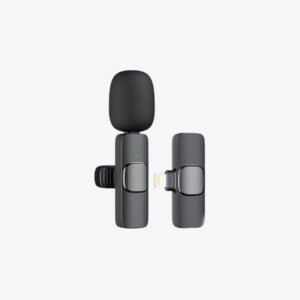 K8 Wireless Lavalier Microphone for iPhone – Lightning Plug & Play