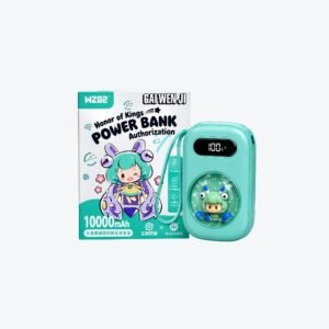 10000mAh Cute Mini Power Bank with LED Display – Dual USB Fast Charging