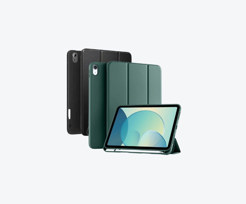 Apple iPad A16 / 10th Gen Protective Smart Cover Pouch Case with Apple Pencil Holder